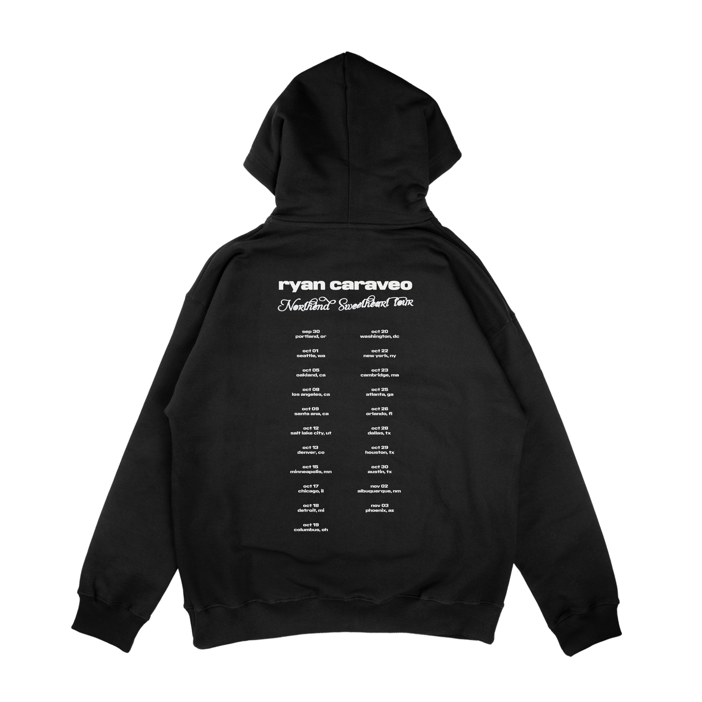 2021 NORTHEND SWEETHEART TOUR HOODIE